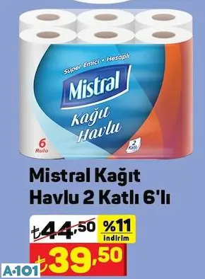 MİSTRAL KAĞIT HAVLU MİSTRAL KAĞIT HAVLU